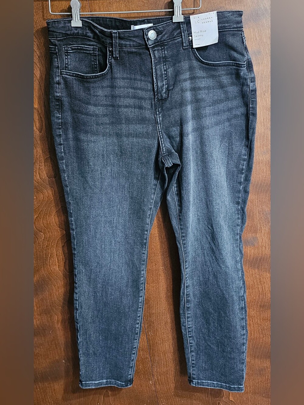Lauren Conrad Women's sz 14 Mid Rise Skinny Jeans Nwt